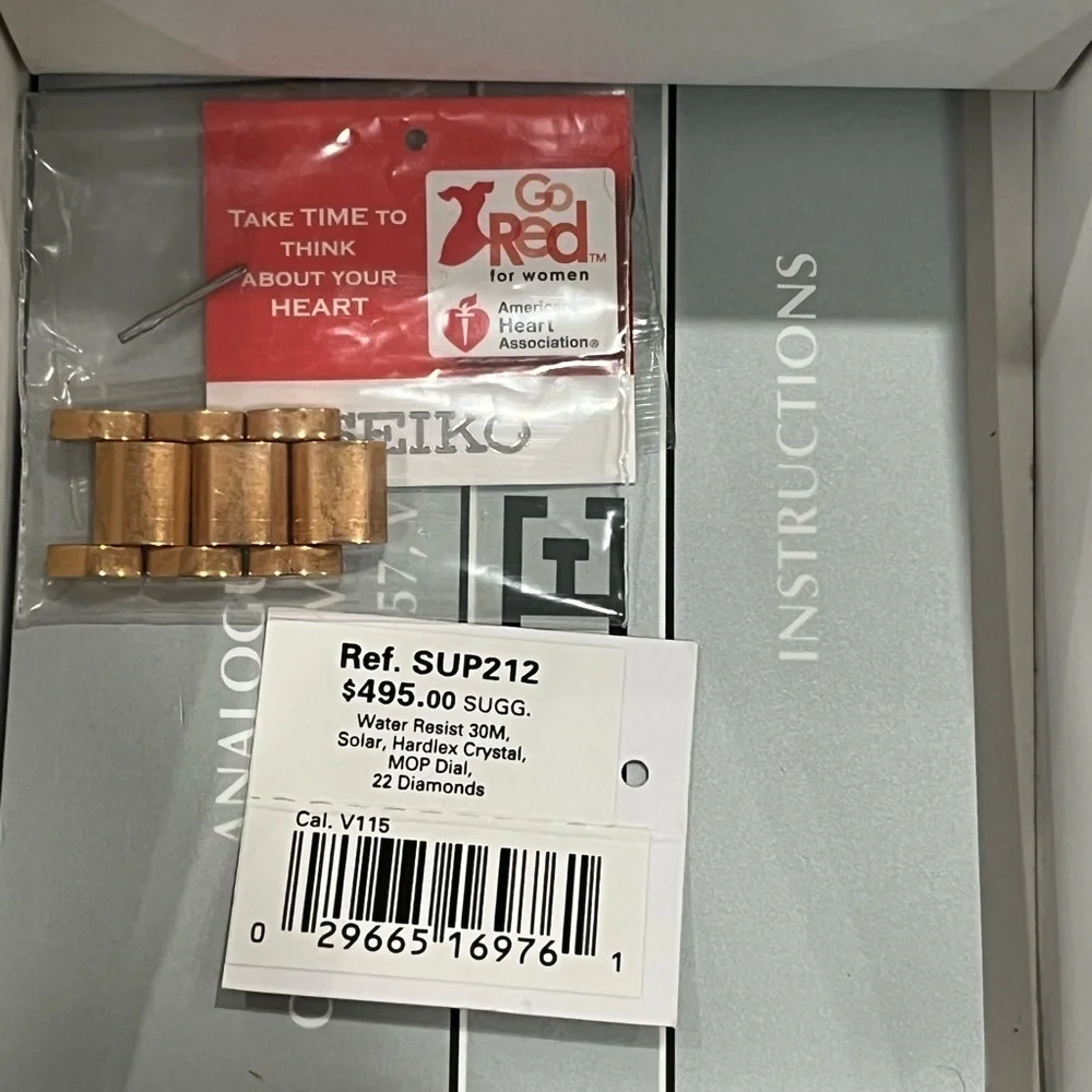 Seiko solar watch